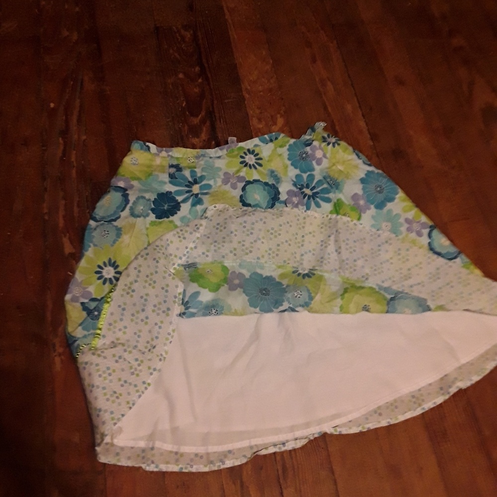 Vintage floral skirt